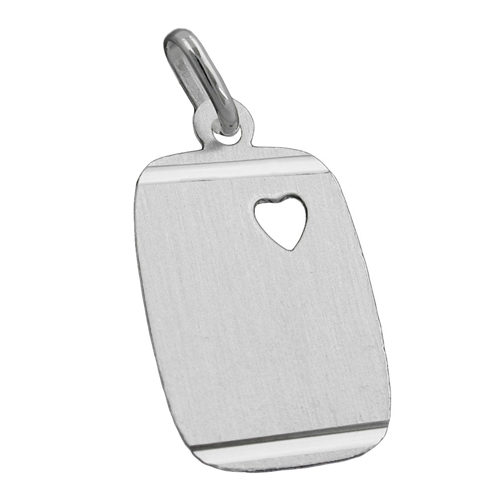 pendant to be engraved silver 925
